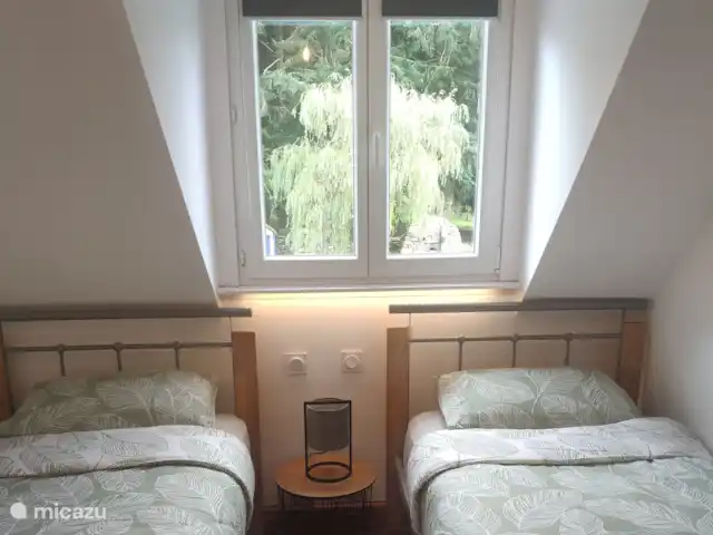 La Fretu, Gîtes familiaux | France, Morbihan, Pontivy - gîte / cottage Chambre à deux lits à l’avant