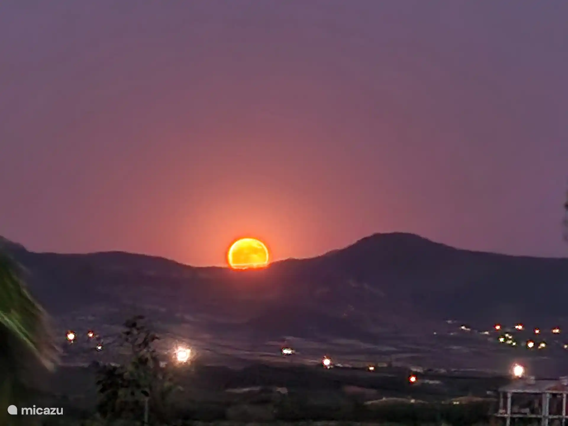 Fast jeden Abend können Sie diese untergehende Sonne selbst genießen