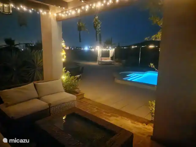 Villa Candelaria en España, Murcia, Murcia - villa Romántica cama con dosel