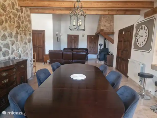 Villa Candelaria en España, Murcia, Murcia - villa Comedor con vista a la esquina de la sala de estar