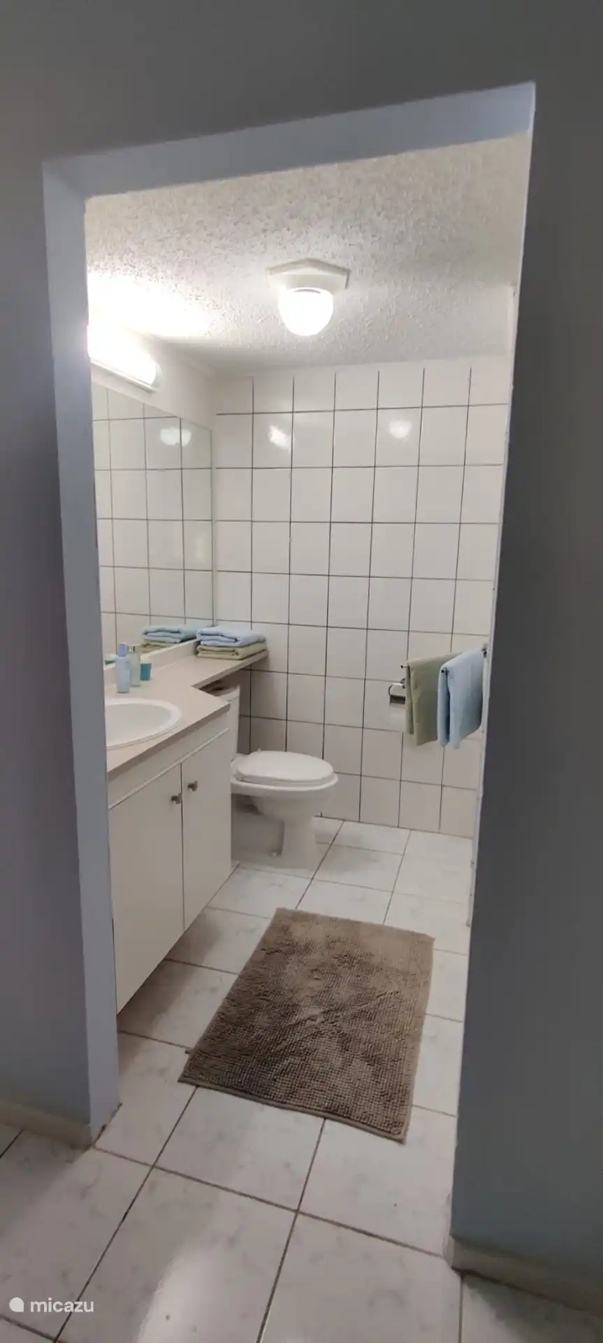 Ducha de entrada desde el dormitorio