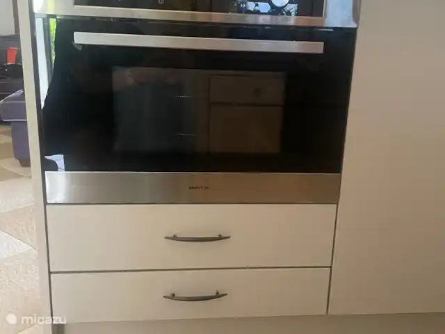 villa huren in Curaçao, Curacao-Midden, Sint Michiel – Blue Bay Village: Villa Bon Bista De combi magnetron oven