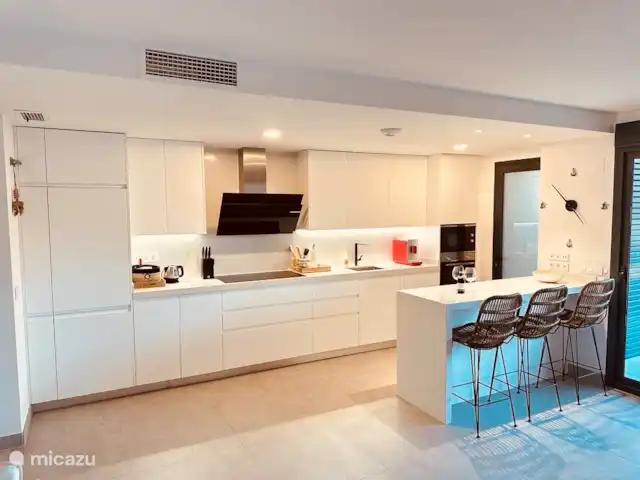 Beach House (Penthouse + Rooftop) huren in Spanje, Costa Blanca, Jávea - appartement Keuken