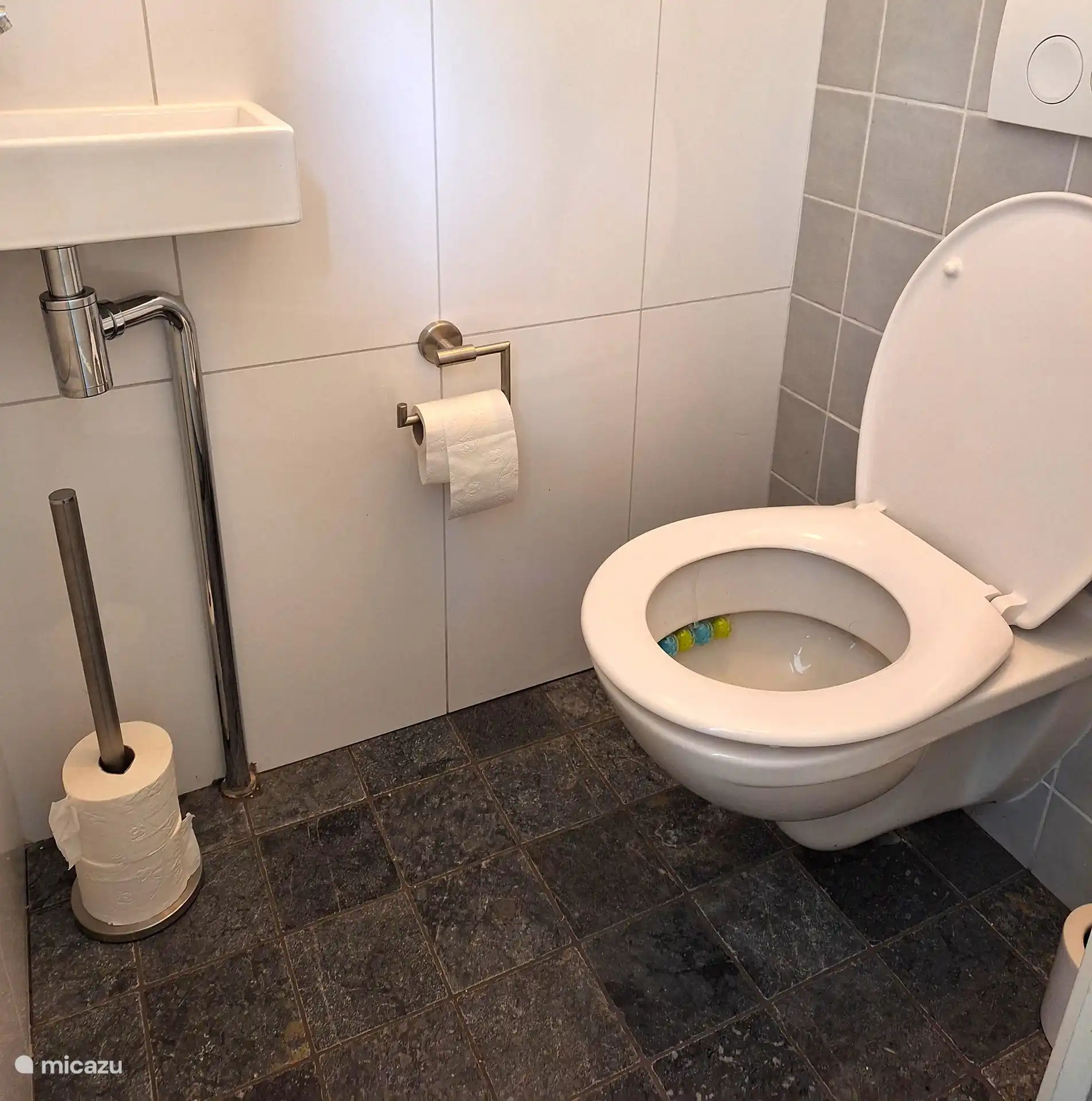 toilettes au rez-de-chaussée près de la buanderie