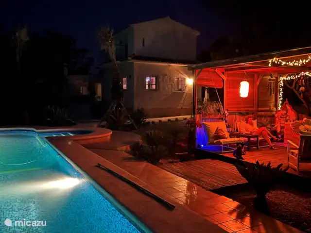 Location de Vacances Espagne, Valence, Pedralba, villa - Casa Pájaros Soir