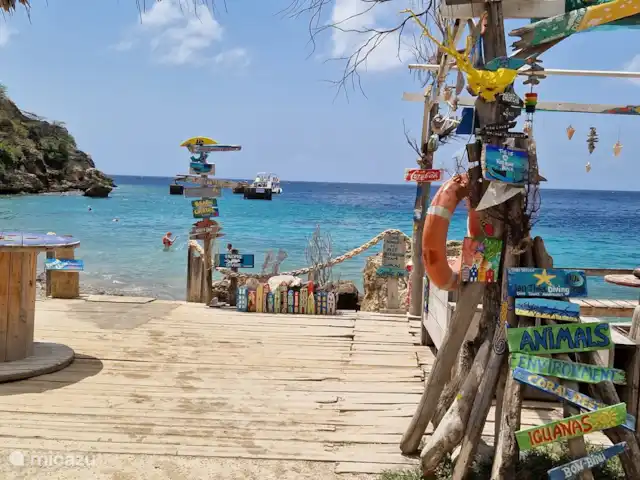 Bon Bista en Curazao, Bandabou (oeste), Barber - apartamento Playa de remolcadores. ¡Excelente ubicación para bucear y bucear!