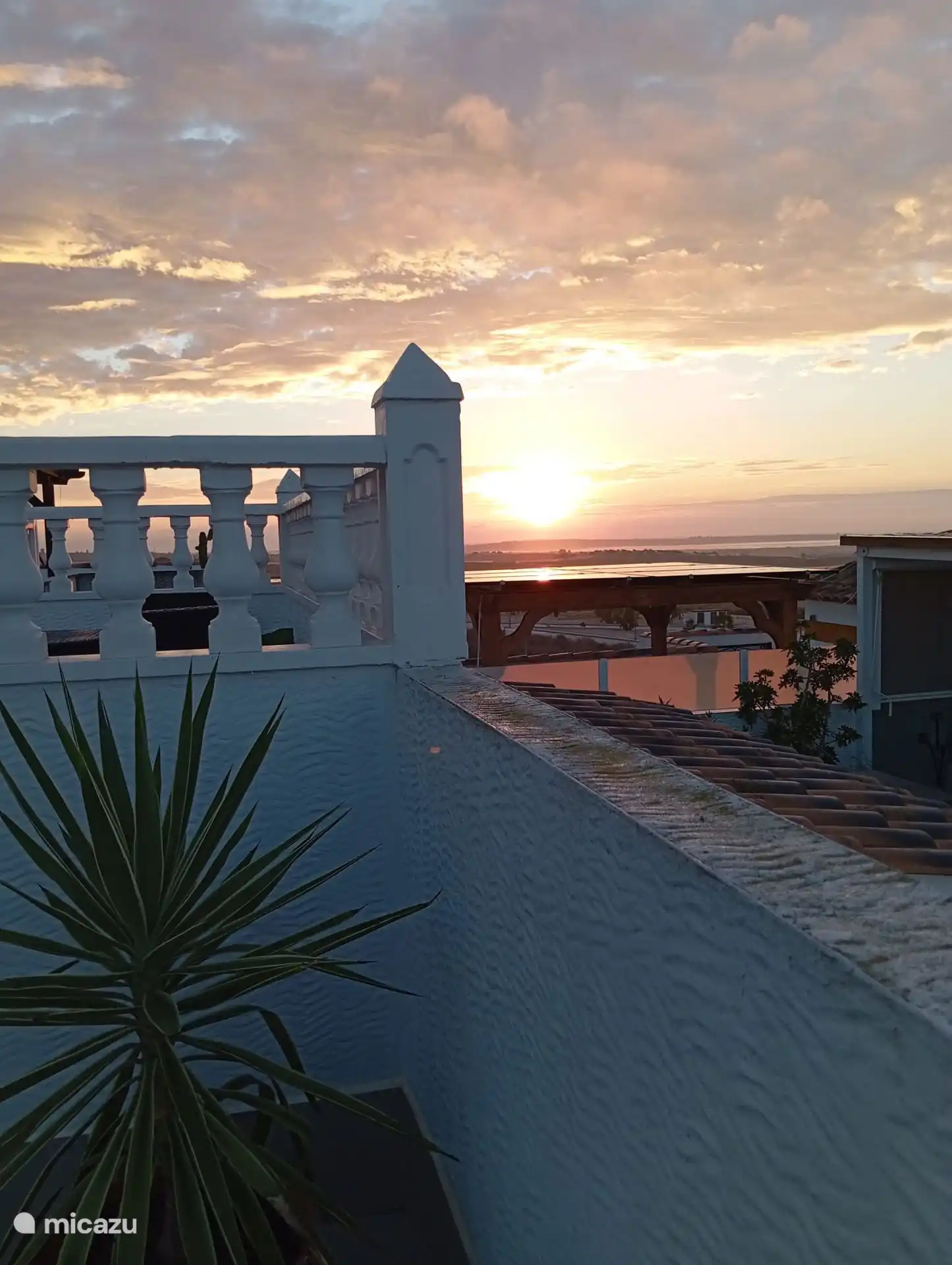 Solárium al amanecer