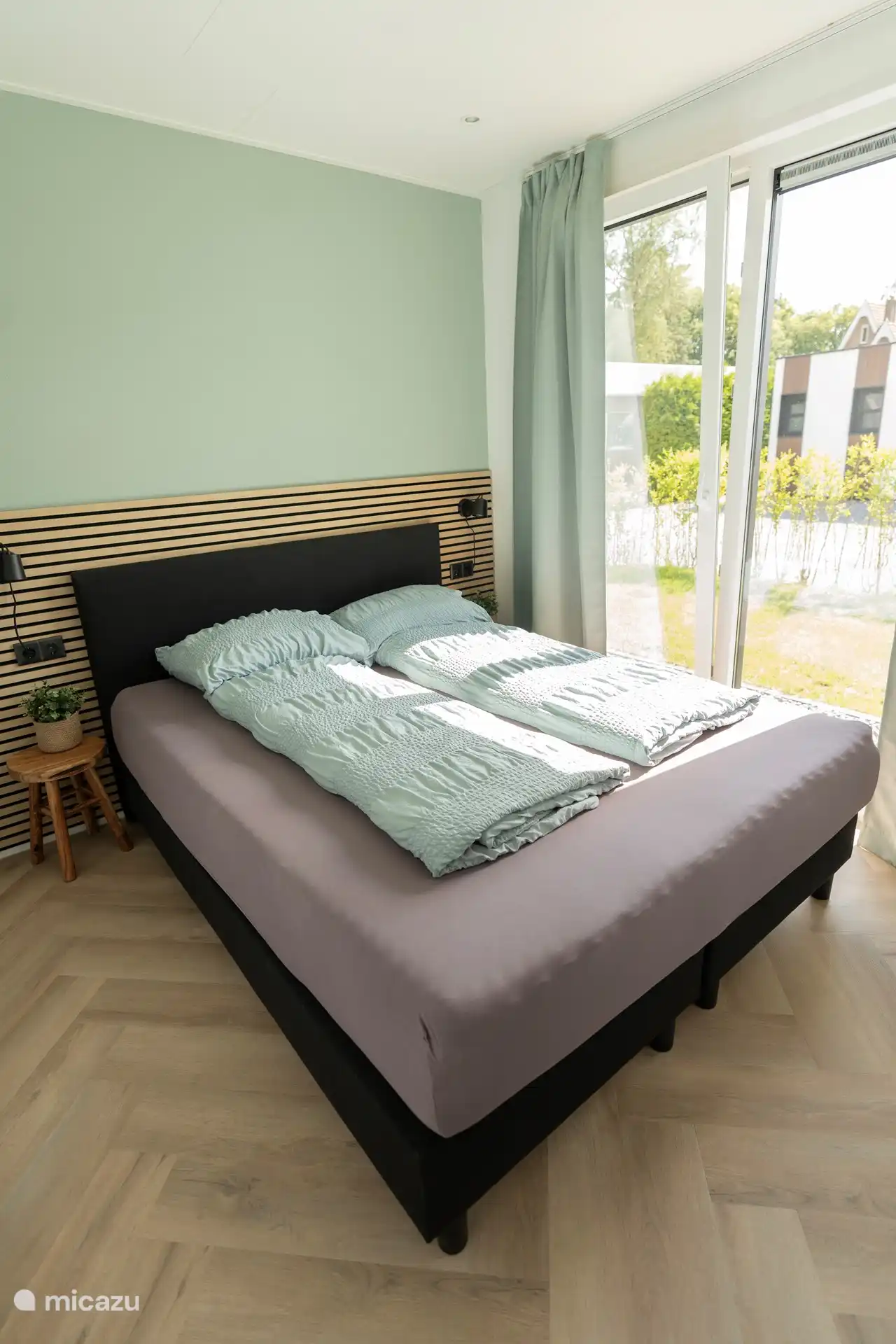 Schlafzimmer 1, mit 2 separaten Bettdecken