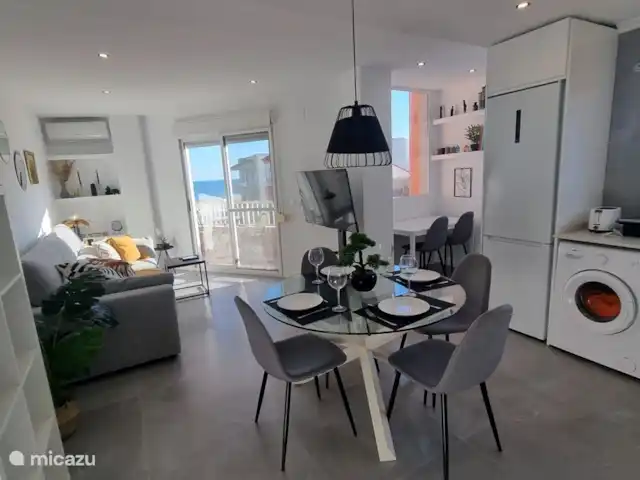 apartamento en España, Valencia, Valencia, España – Primadonna Suites Beach Salón comedor