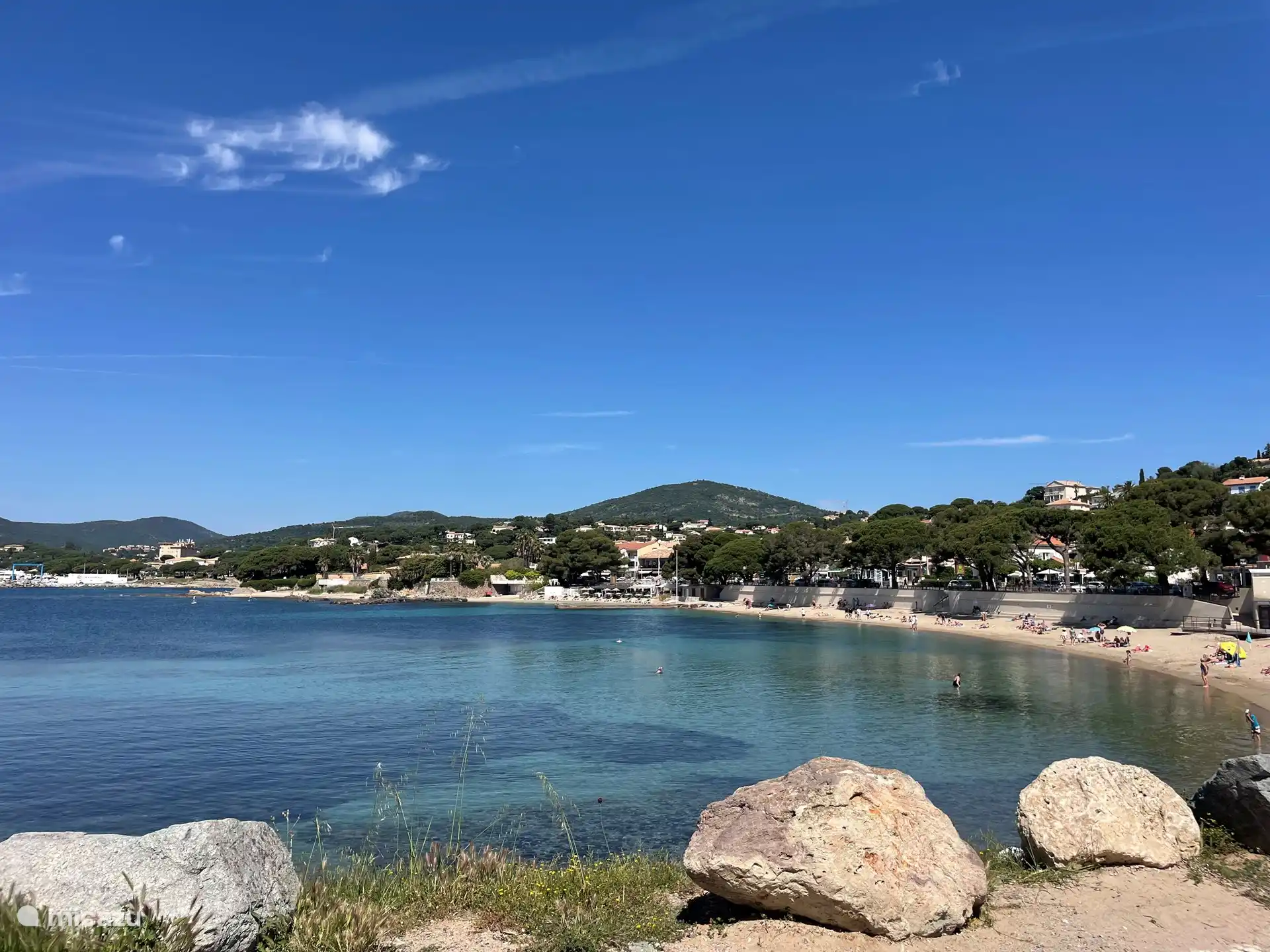 Der Strand von Les Issambres
