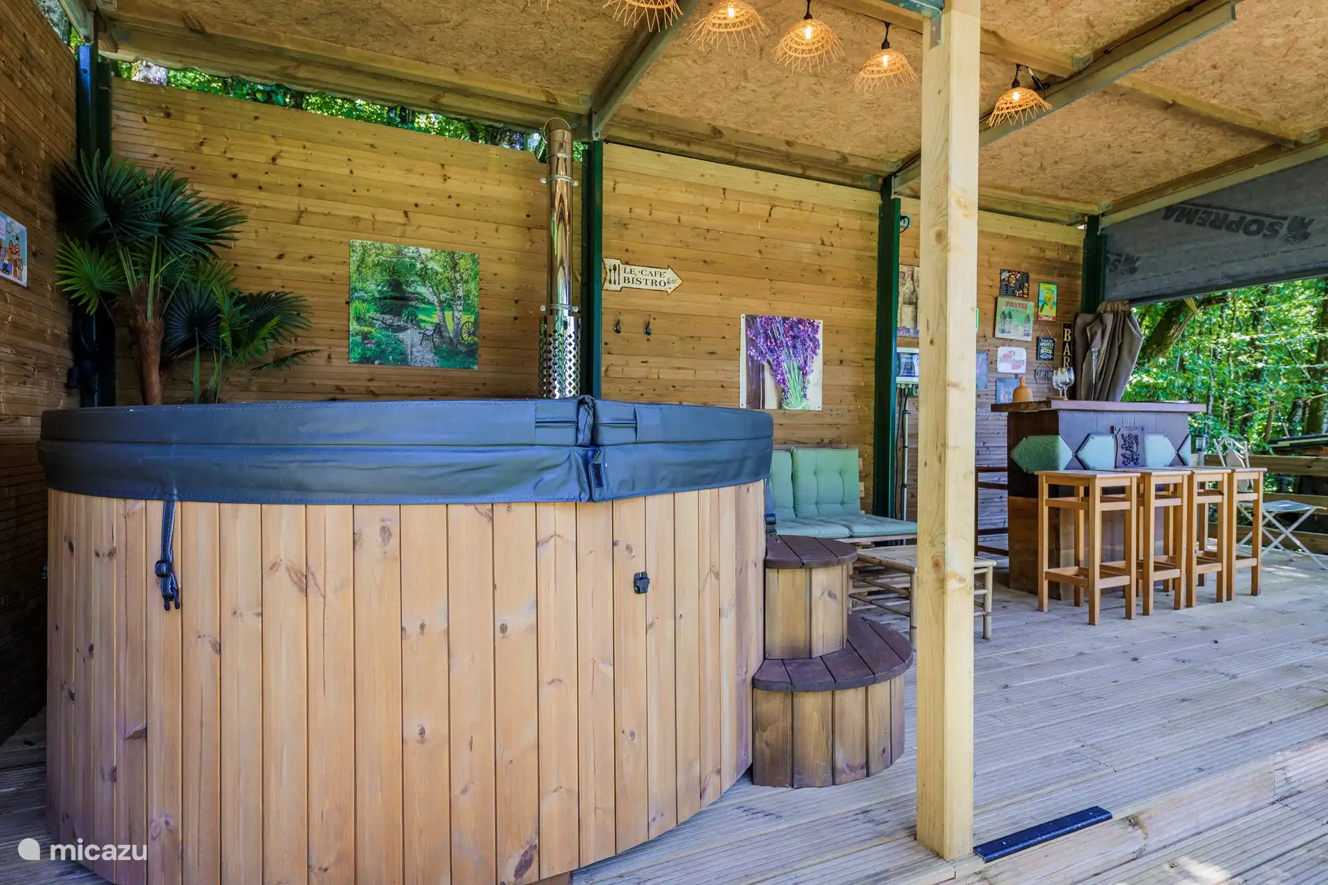 la Maison du Pont in Frankreich, Dordogne, Savignac-Lédrier - Ferienhaus
