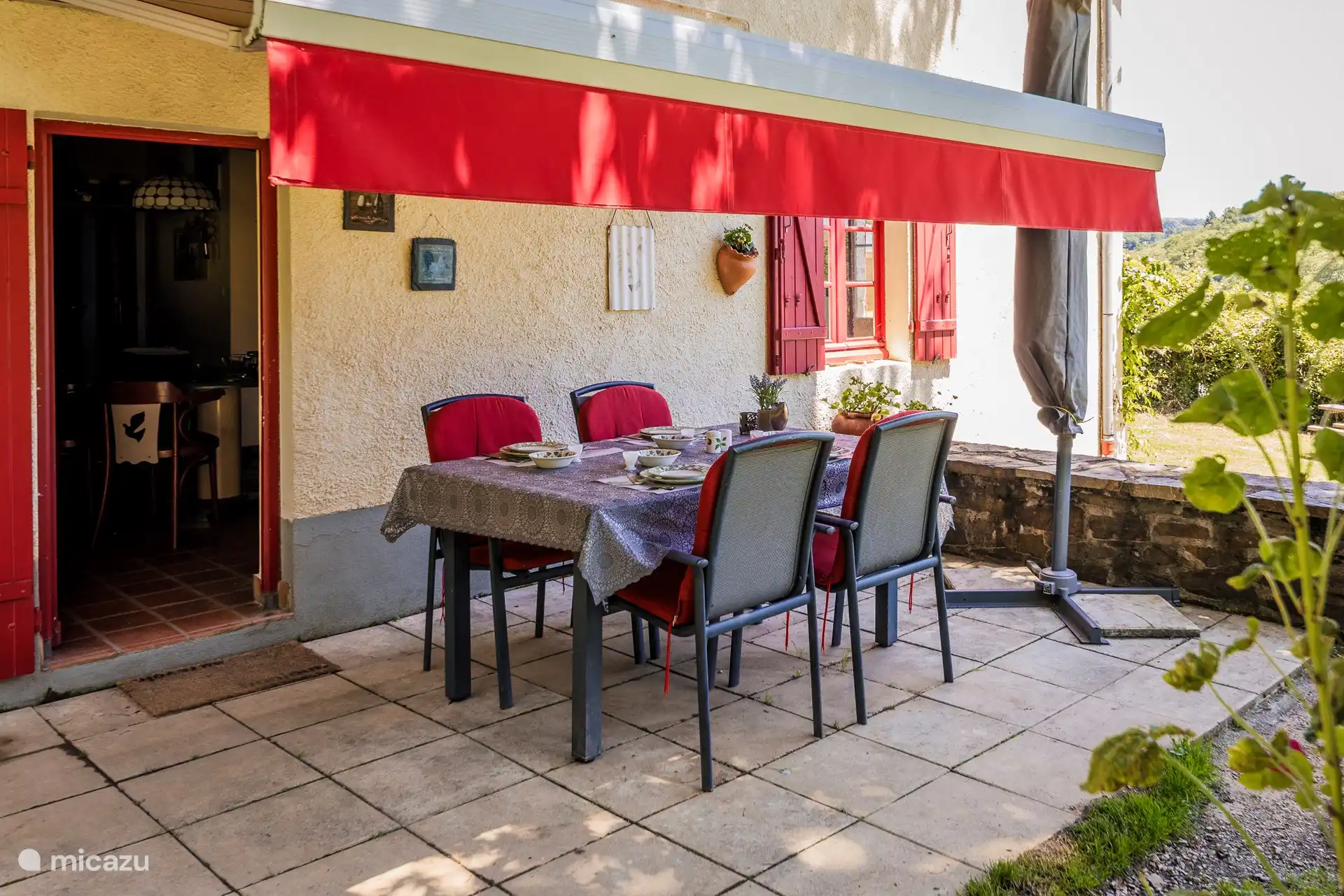 la Maison du Pont in Frankreich, Dordogne, Savignac-Lédrier - Ferienhaus