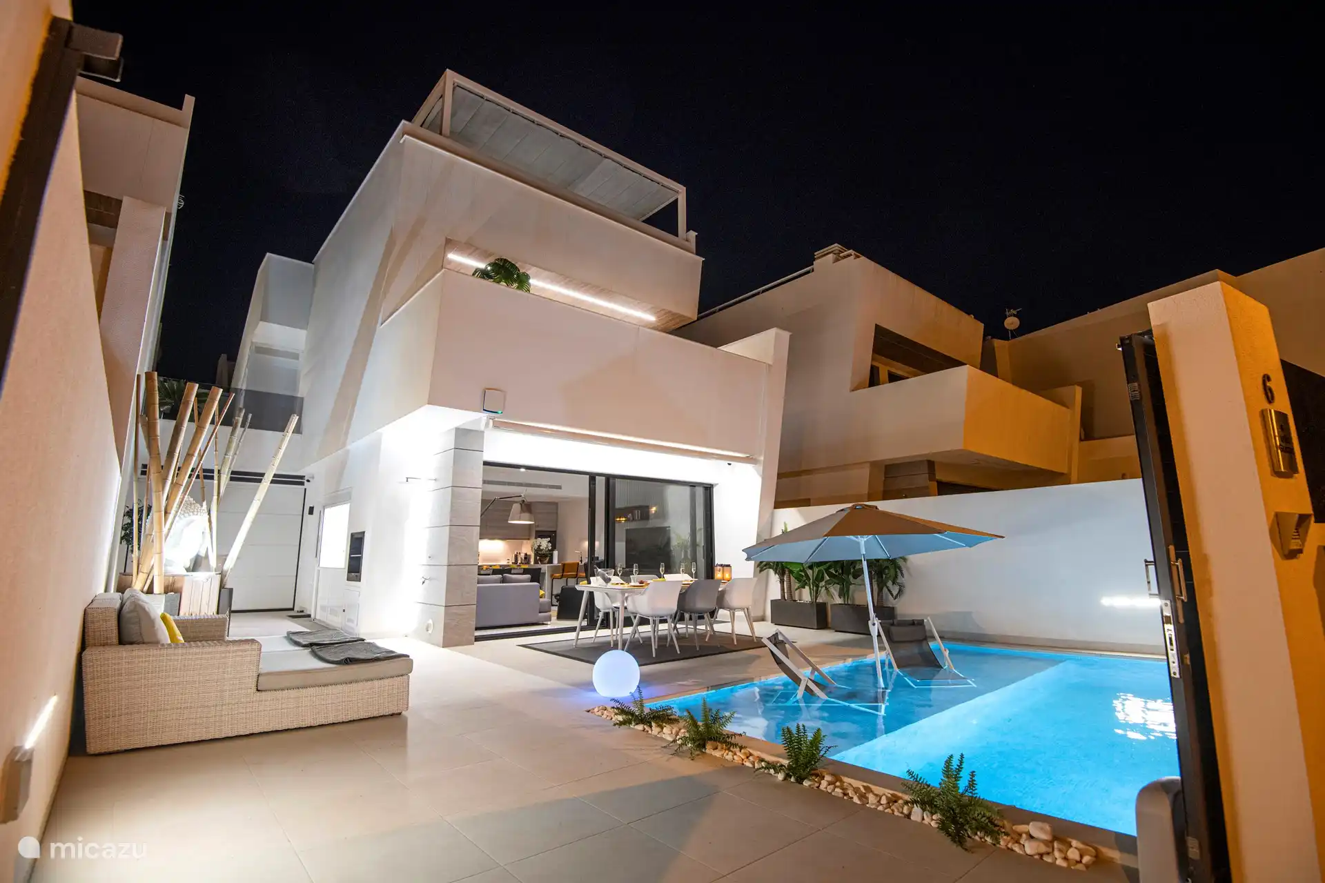 Villa Guapa in Spain, Murcia, Santiago de la Ribera - Holiday house