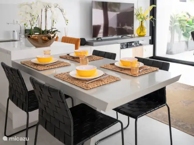 Villa Guapa huren in Spanje, Murcia, Santiago de la Ribera - vakantiehuis Onze gezellige ontbijttafel