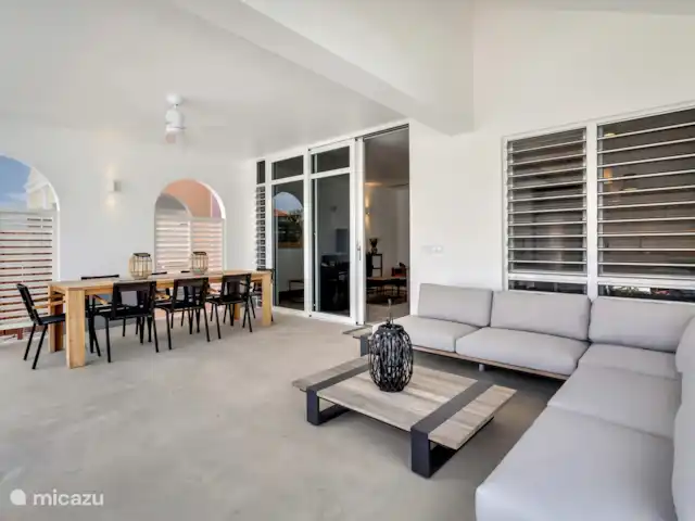 Waterdream apartment Watervillas huren in Bonaire, Bonaire, Kralendijk - appartement ruim terras