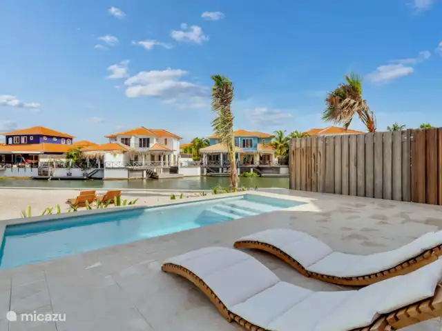 Waterdream apartment Watervillas huren in Bonaire, Bonaire, Kralendijk - appartement uitzicht lagune