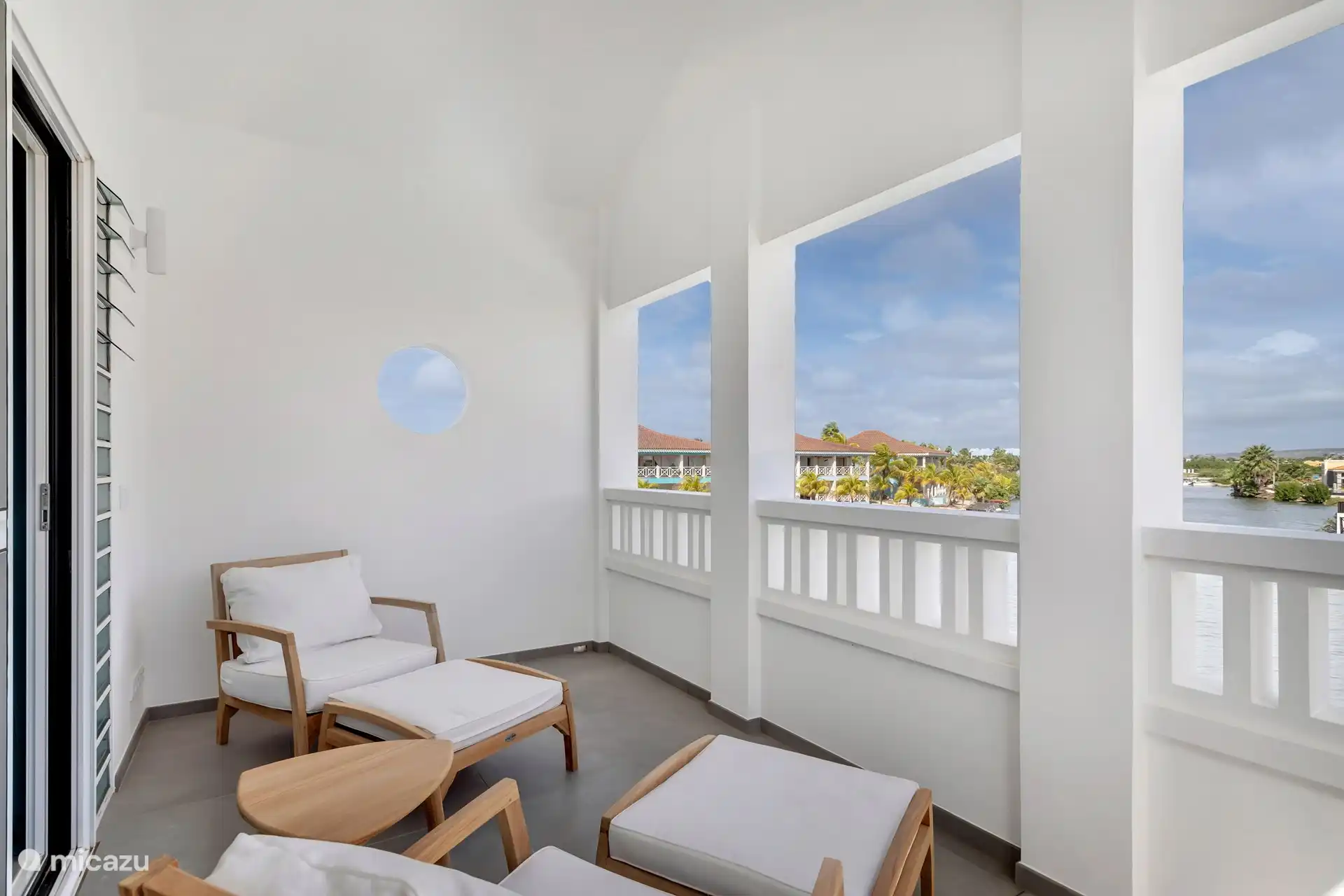 balcony in bedroom 1st floor