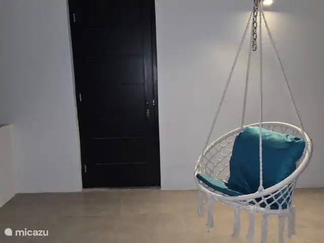 Villa Veertje  en Curazao, Bandabou (oeste), Grote Berg - casa vacacional Mecedora/hamaca en terraza