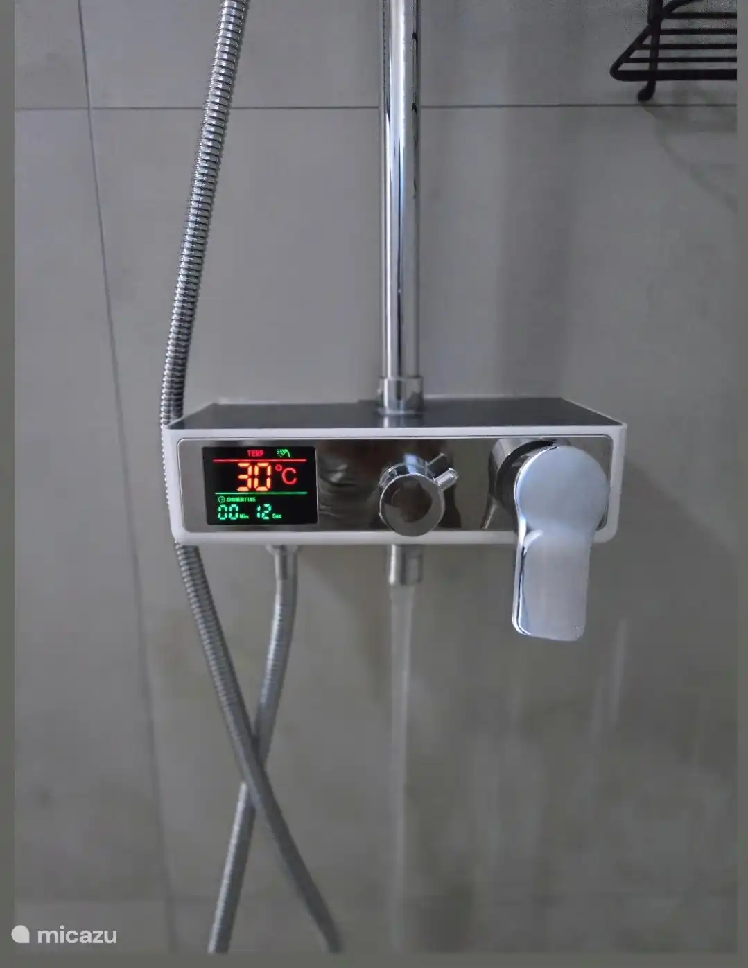 Digital thermostat meter 