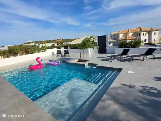 Villa Veertje  en Curazao, Bandabou (oeste), Grote Berg - casa vacacional Terraza