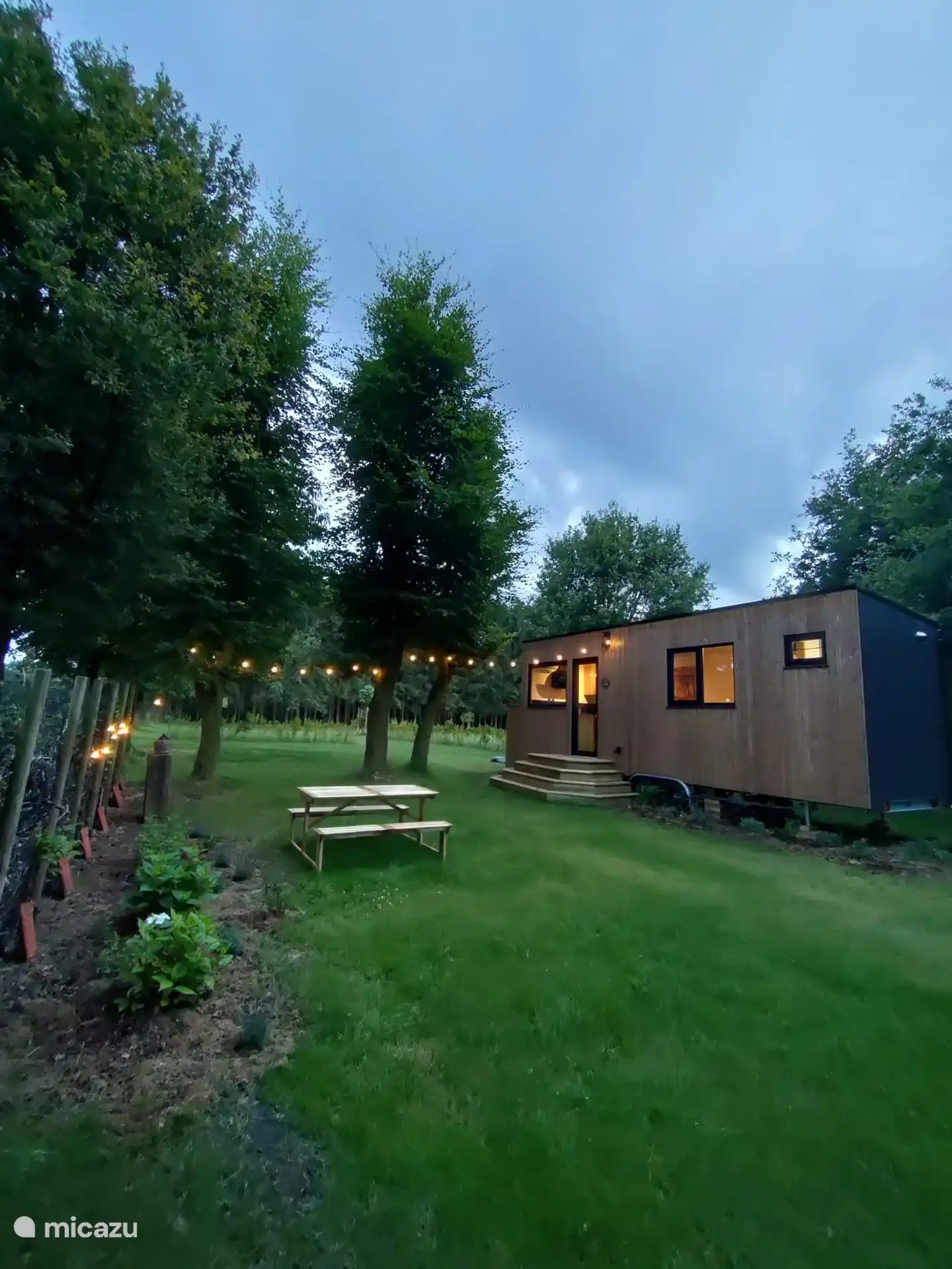tiny house huren in Tielen, Antwerpen, België - Zen huisje