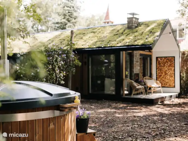 Vol Veluwe | Pays-Bas, Gueldre, Stroe - tiny house Vue latérale Veluwe Flight