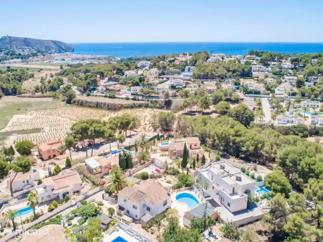 Casa Clavel | Espagne, Costa Blanca, Moraira - villa Photo par drone des environs