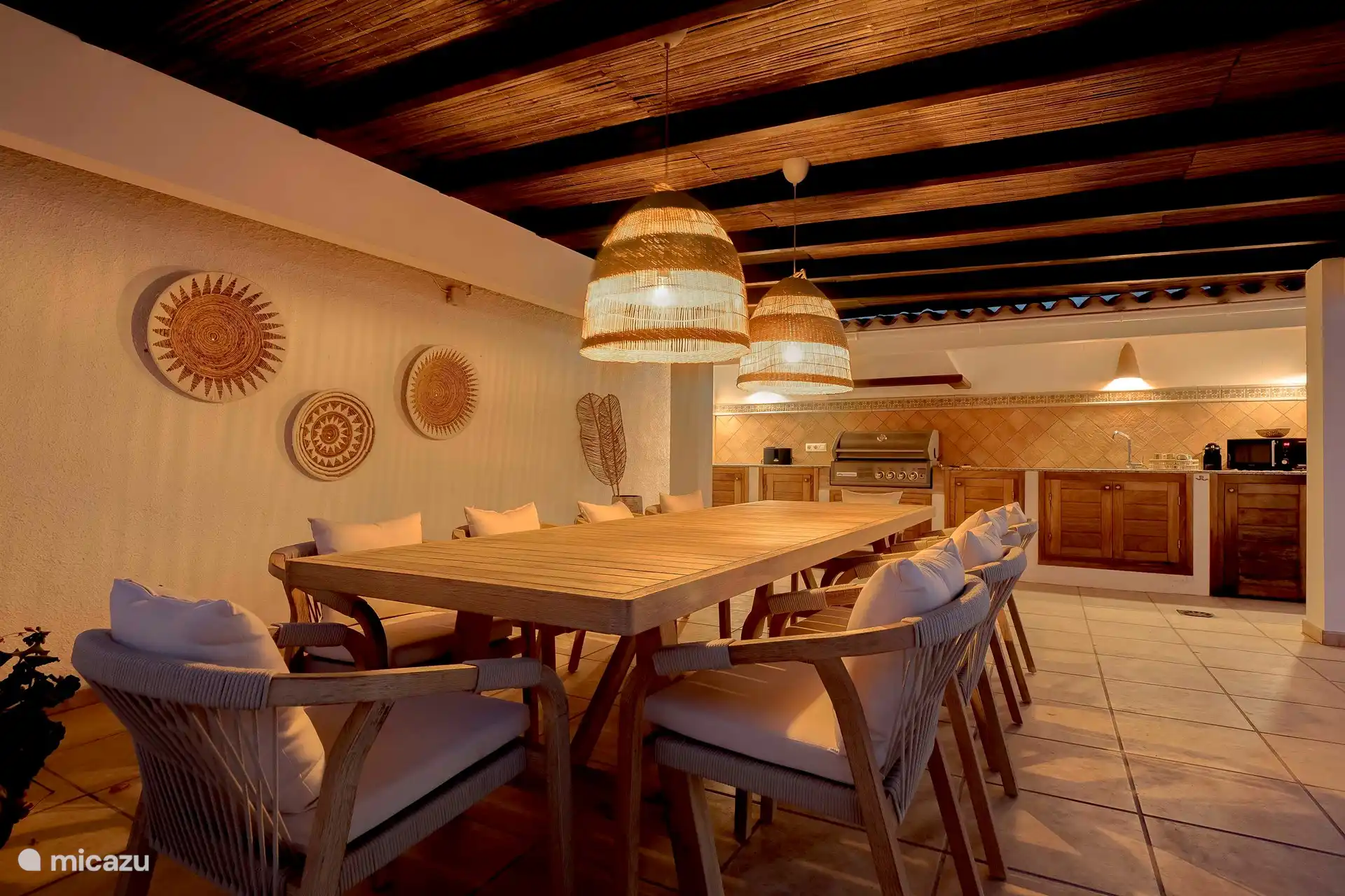 Ambiance photo cuisine extérieure