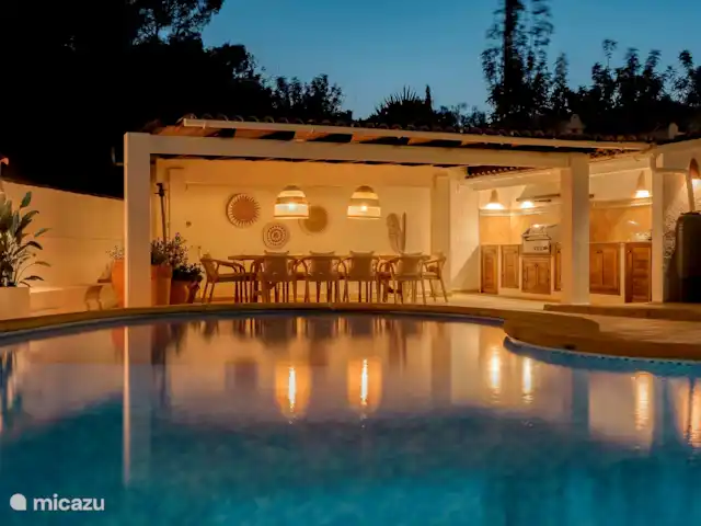Casa Clavel | Espagne, Costa Blanca, Moraira - villa Ambiance photo piscine le soir