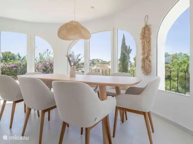 Casa Clavel | Espagne, Costa Blanca, Moraira - villa Salle à manger intérieure