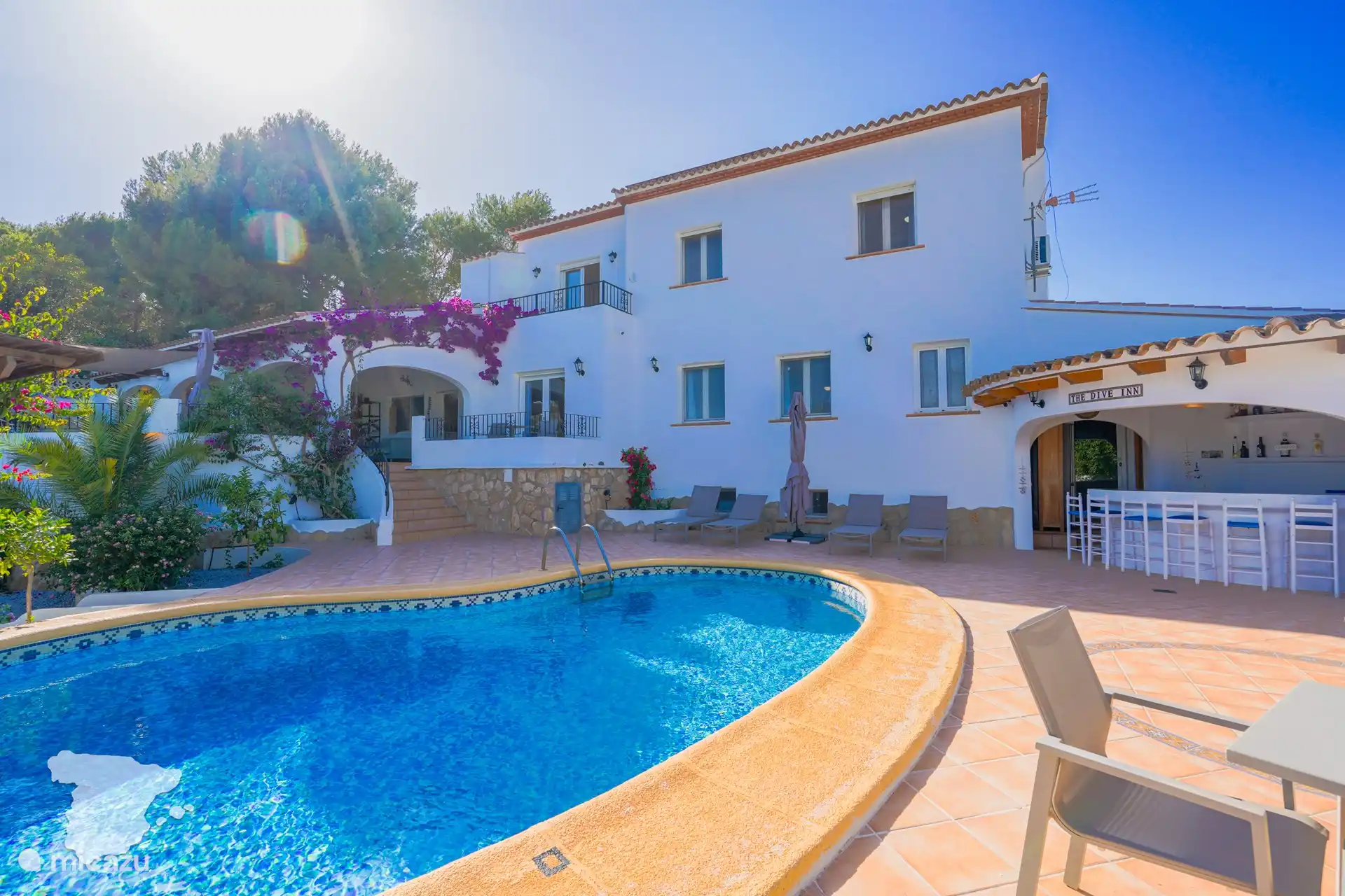 La Vida Loca in Spanien, Costa Blanca, Moraira - villa