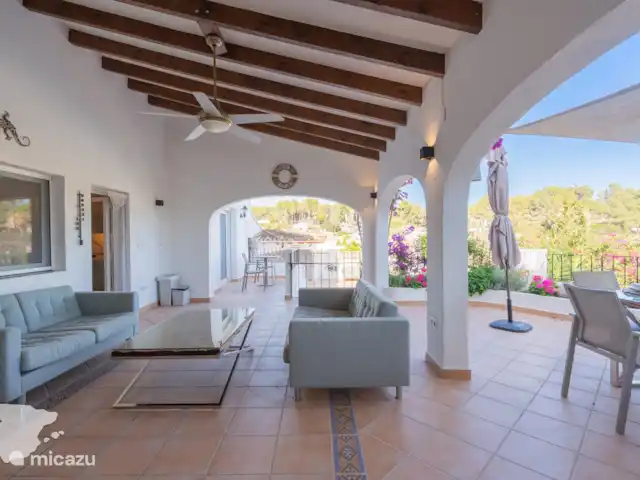La Vida Loca | Espagne, Costa Blanca, Moraira - villa Terrasse couverte avec coin salon