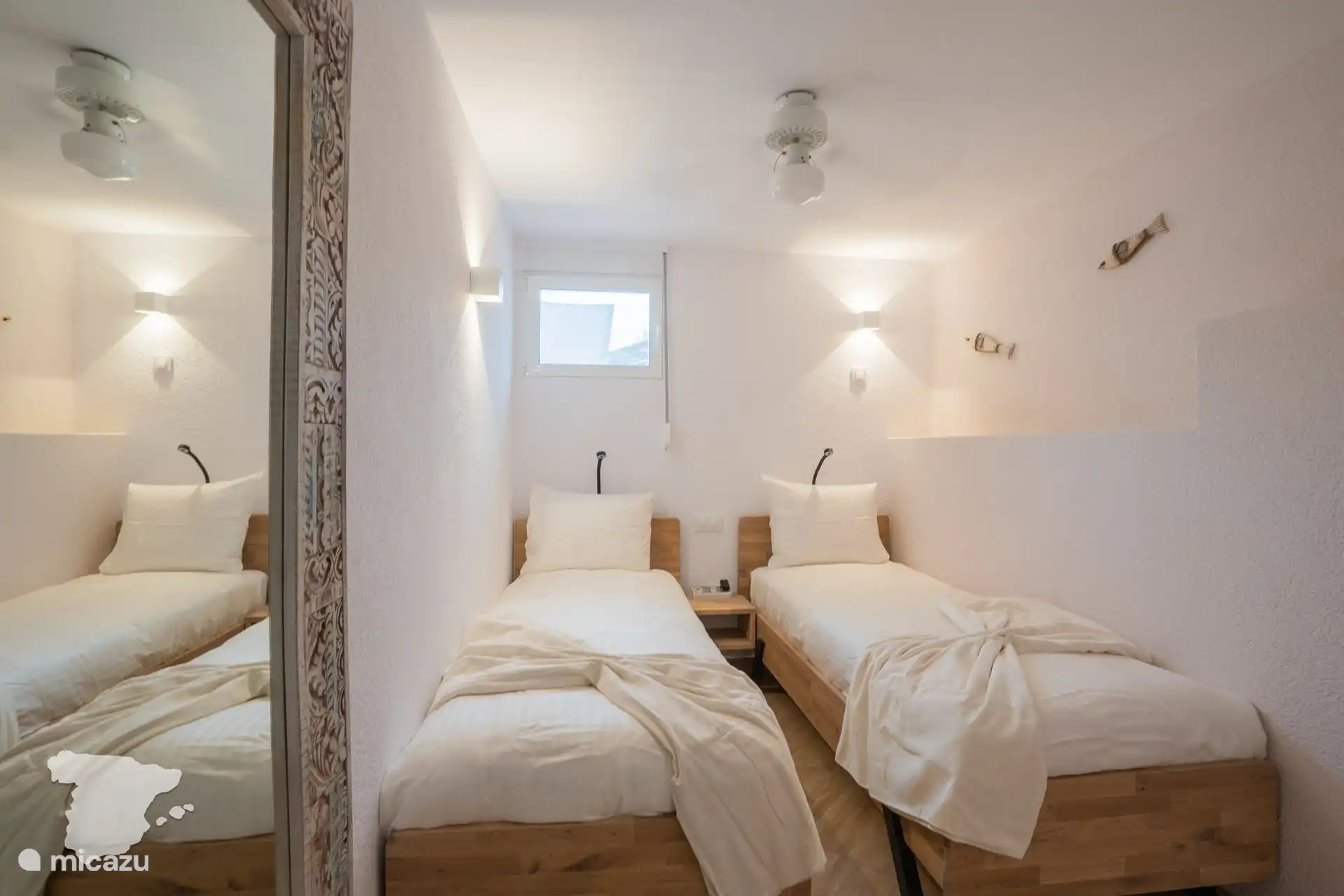 Schlafzimmer 6 im Erdgeschoss 