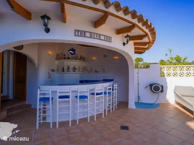 La Vida Loca | Espagne, Costa Blanca, Moraira - villa Encore une fois, le bar extérieur