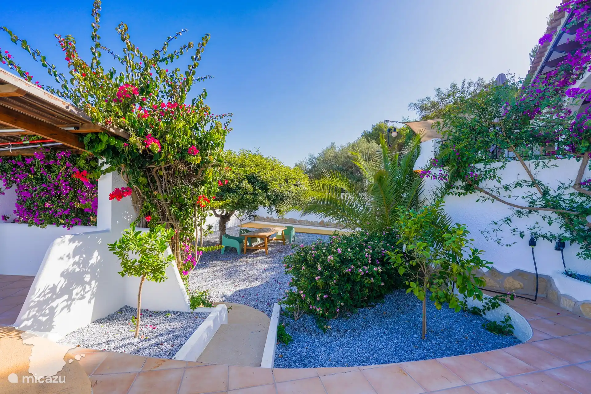 Garten im Erdgeschoss