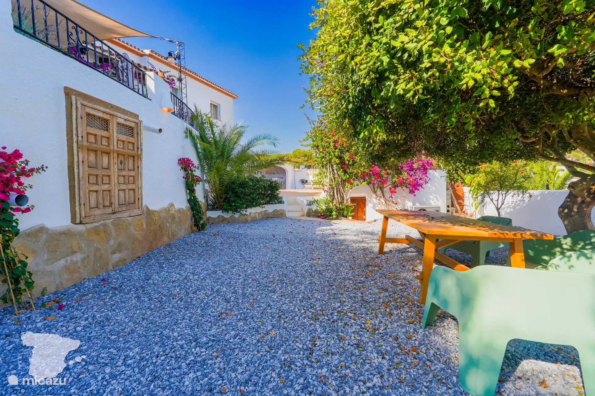 Garten im Erdgeschoss