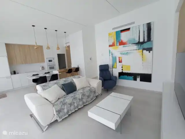 bungalow huren in Spanje, Costa Cálida, Sucina – VILLA XAVI living met zicht op de open keuken