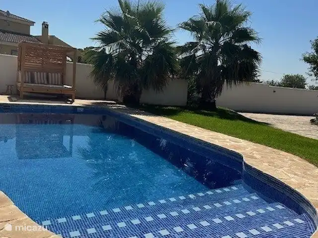 Can Senna | Espagne, Valence, La Pobla de Vallbona  - villa Piscine avec transat balinais