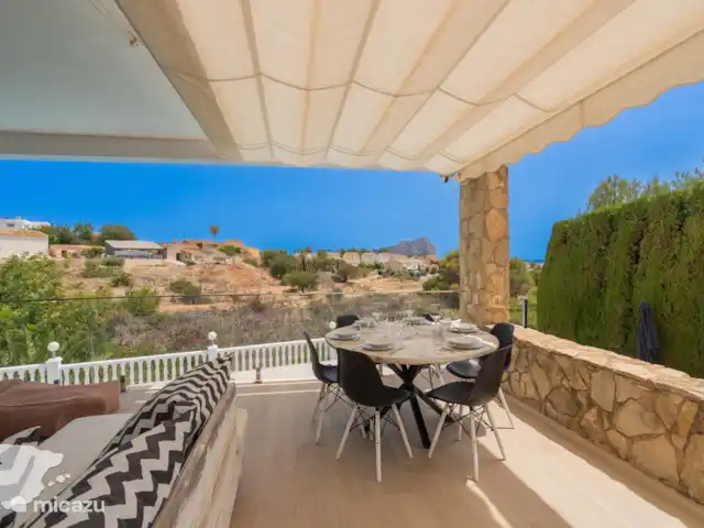 Casa Sereno | Espagne, Costa Blanca, Calpe - villa Terrasse semi-couverte avec vue dégagée