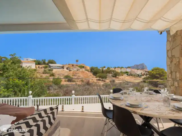 Casa Sereno | Espagne, Costa Blanca, Calpe - villa Terrasse semi-couverte avec vue dégagée