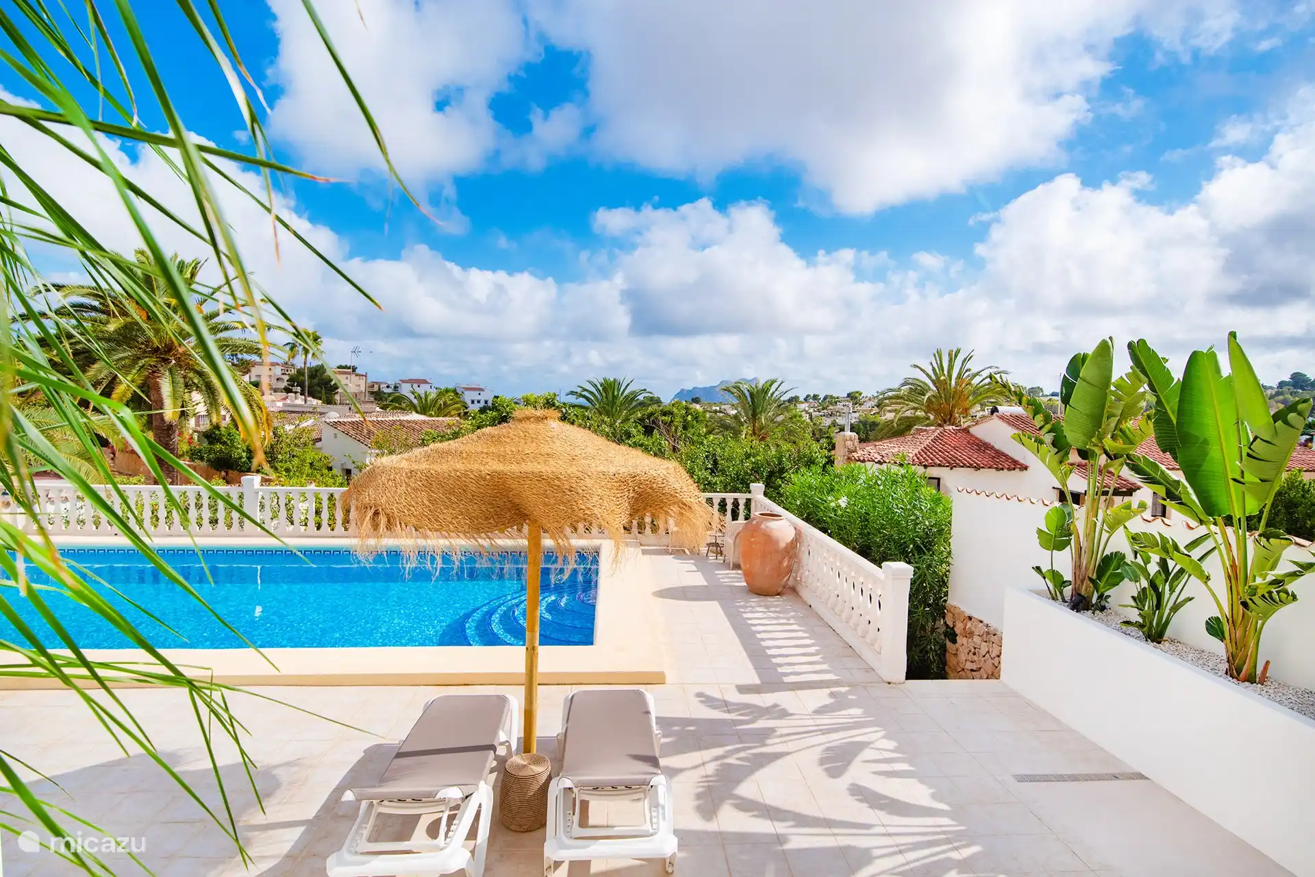 Blick aus dem Wohnzimmer