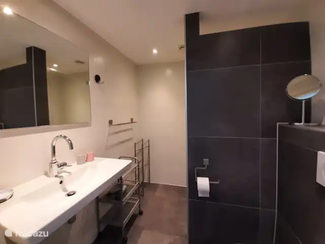 Mooy aan Zee en Países Bajos, Holanda del Norte, Callantsoog - casa paredada Hermoso baño moderno