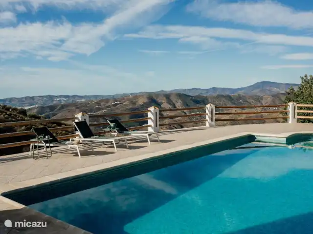 Casa Olivia huren in Spanje, Andalusië, Canillas de Aceituno - finca Casa Olivia - Swimming pool & terrace