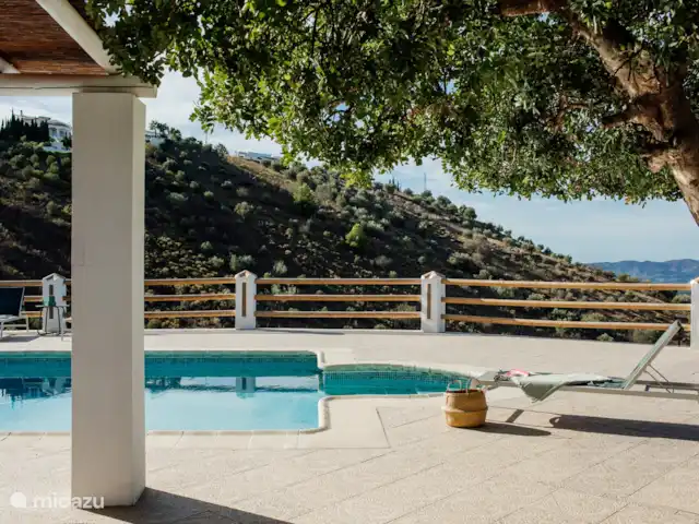 Casa Olivia huren in Spanje, Andalusië, Canillas de Aceituno - finca Casa Olivia - Swimming pool & terrace