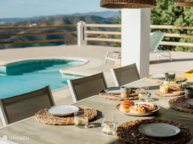 Casa Olivia huren in Spanje, Andalusië, Canillas de Aceituno - finca Casa Olivia - Swimming pool & terrace