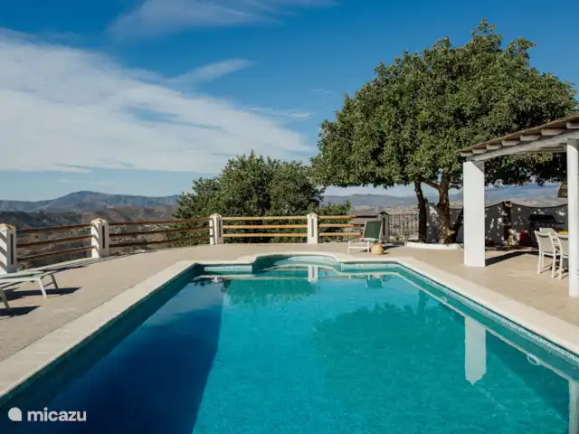 Casa Olivia huren in Spanje, Andalusië, Canillas de Aceituno - finca Casa Olivia swimming pool (salt)