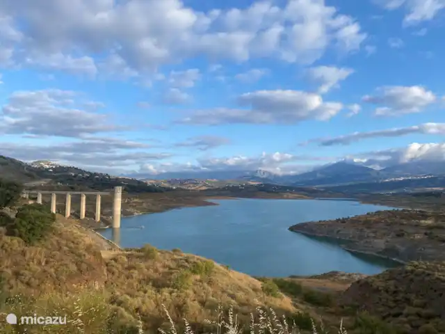 Casa Olivia huren in Spanje, Andalusië, Canillas de Aceituno - finca Casa Olivia - Vinuela lake
