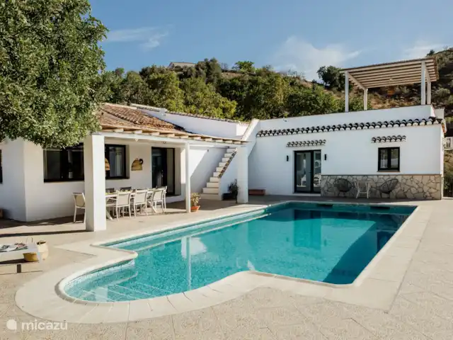 Casa Olivia huren in Spanje, Andalusië, Canillas de Aceituno - finca Casa Olivia - Swimming pool & terrace