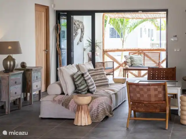 Villa Rayo de Sol en Curazao, Banda Arriba (este), Mambo Beach - villa Salón