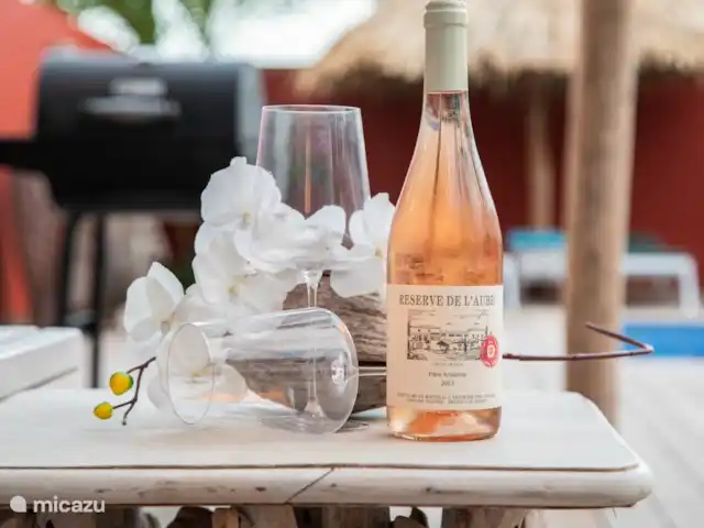 Villa Rayo de Sol en Curazao, Banda Arriba (este), Mambo Beach - villa Bebida en el porche